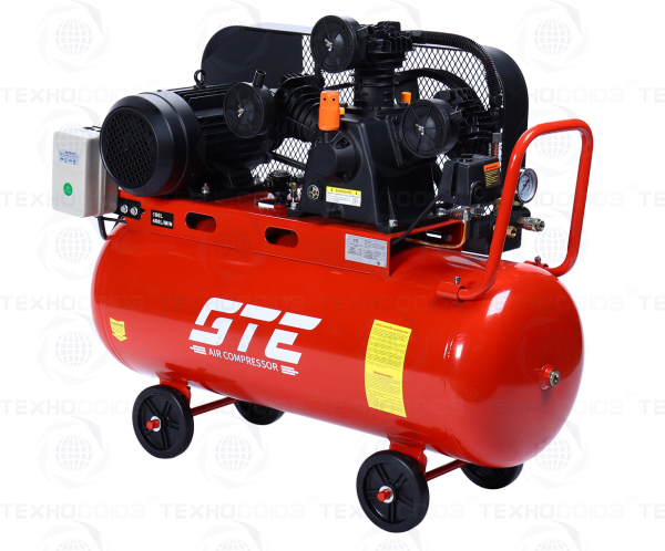 GTE-MR4100400A Компрессор поршневой с ременным приводом 380В